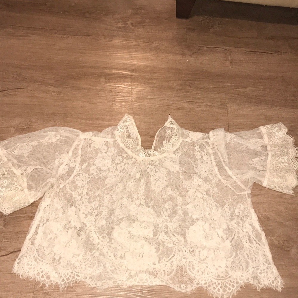 Beautiful MESH BOHO TOP
